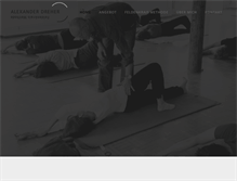Tablet Screenshot of feldenkrais-dreher.ch